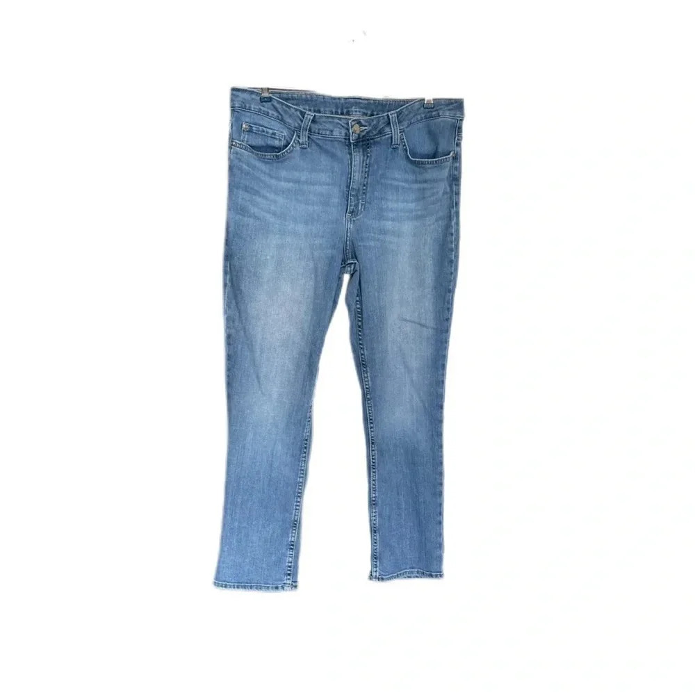 Lee Straight Leg Blue Jeans Women’s 16P Flawed